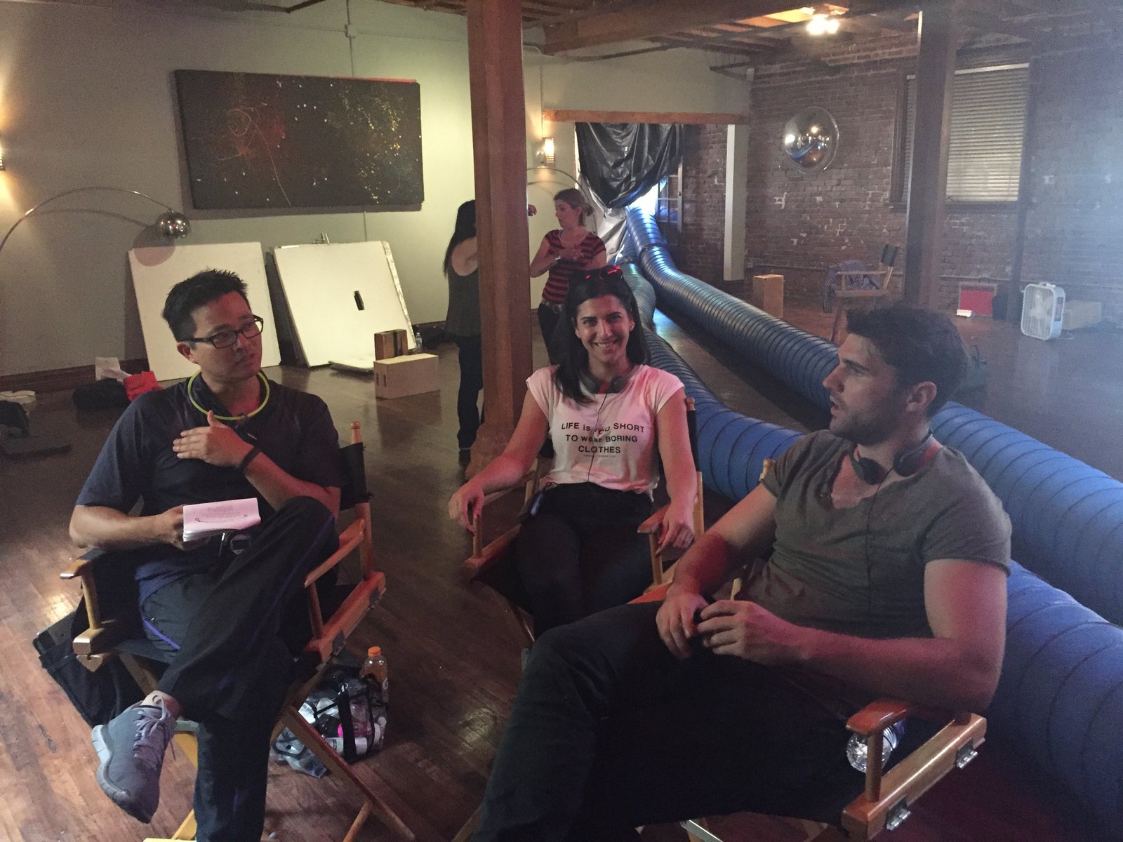 On set — Production · Creator IP On set production